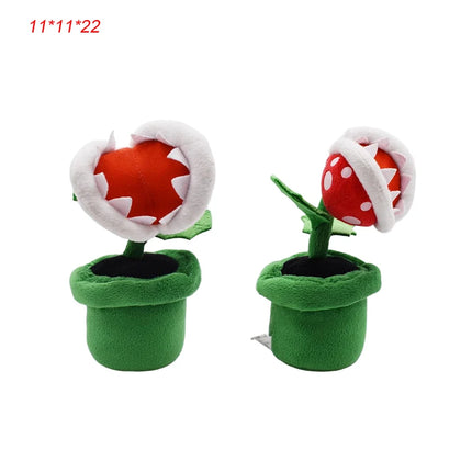 Anime Mario Yoshi Plush Toy Kawaii Princess Daisy Peach  Piranha Plant Mushroom Bowser Flower Boo Stuffed Peluche Dolls