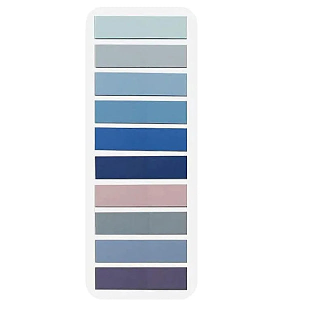 Colorful Transparent Sticky Notes Self -Adhesive Book Marker Stickers Annotation Tabs Paper Stationery School Office Supplies