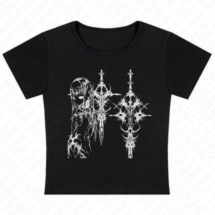 Y2k Style Aesthetic Sweet Sexy Tank Tops Women Sleeveless Casual Cartoon Print Tanks Harajuku All Match Cropped Grunge Emo Girls