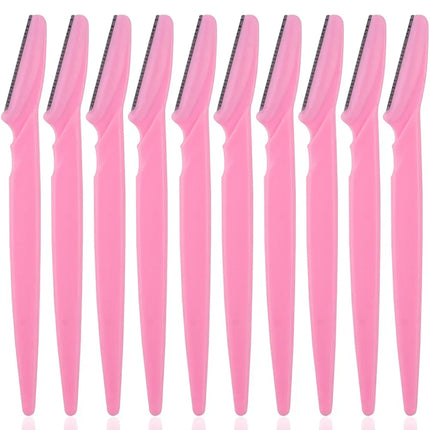 Portable Eyebrow Trimmer Blade Women's Face Shaver Safety Knife Makeup Scraper Hair Removal Tool for Eyebrow Epilation