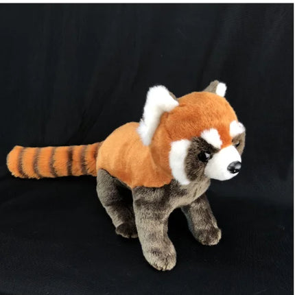 Hight Quality Raccoon  Anime Cute  Simulation Plush Toys Lifelike Animals Stuffed Doll Kawai Toy Gifts Kids Gift