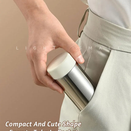 120/150/180ml mini 316 Stainless Steel Portable Thermos Cup Vacuum Thermal Insulation Pocket Cup Small Water Bottle for Espresso