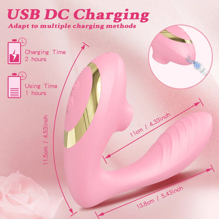 Clit Sucker Vibrator for Women Sucking G-Spot Stimulator Vagina Vibrator Female Masturbator Adult Goods Sex Toy for Women 18+