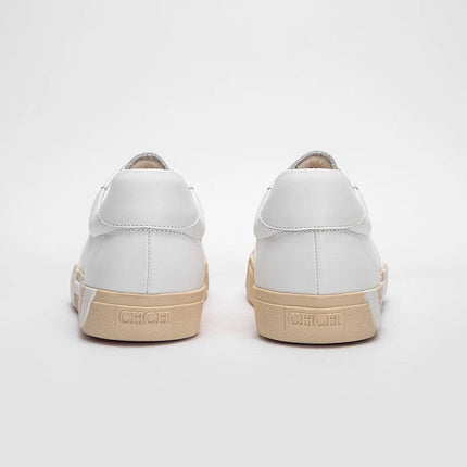 Men's Sneakers Casual Pu Leather Breathable Walking Flat Shoes for Men 2025New Male Tennis Sneaker Soft White  Shoes