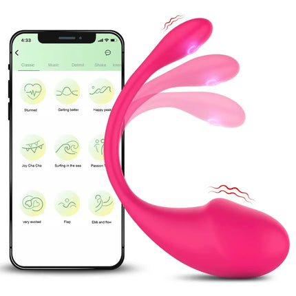 Wireless Vibrating Egg Remote Panties Vibrator App Control G Spot Dildo Vagina Massager Bluetooth Clitoris Sex Toys For Women 18