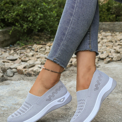Fashionable casual single shoes, breathable and comfortable women's shoes, sports vulcanized shoes, anti-slip flat shoes