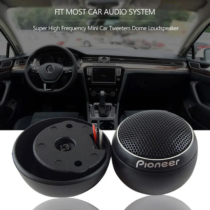 1Pair 300W Car Stereo Speakers Music Car Tweeters Car Audio Silk Film Speaker Boxes High-Pitched Modificat Tweeter Loudspeaker