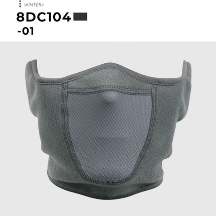 Fashion Winter Thermal Balaclava Full Face Mask Skiing Hat Bandana Hat Windproof Snowboard Scarves Women's Men Helmet Cap Black
