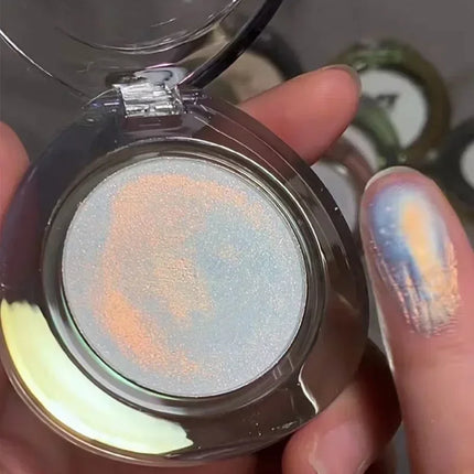 Single Highlighter Palette Chameleon Highlighter Contour Glitter Polarising Natural Long-Lasting Rare Beauty Makeup Cosmetics