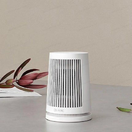 MIJIA Desktop Fan Heater,45° Oscillating,PTC Ceramic Indoor Electric Heaters,Compact Lightweight,CN Version With Adapter