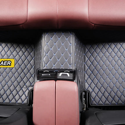 Custom Car Floor Mats For VW Polo Polo-Plus Polo-GTI Auto Carpets Foot Coche Accessorie