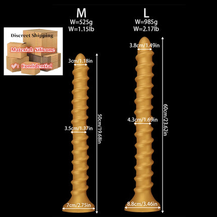 New Super Long Anal Plug Soft Silicone Big Butt Plug Adult Sex Toy Dilator Training Expansion Huge Long Anal Plug Women Men Gay