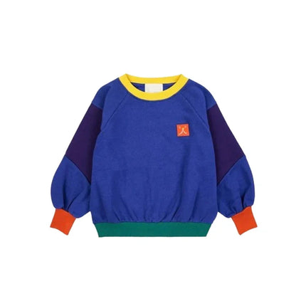 Children's Spring Autumn Hoodie Cartoon Print Unisex Sweatshirt European Style Top for Boys And Girls