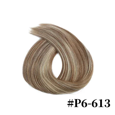 Nano Ring Hair Extensions 100% Human Hair Straight Weft Individual Strands For Damage Free Hair Extensions