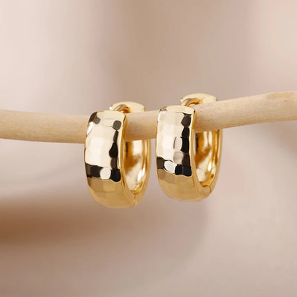 Gold Color Small Hoop Earrings for Women Stainless Steel Silver Color Earrings 2024 Trend Piercing Jewelry Gift pendientes mujer