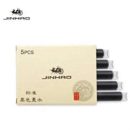 Jinhao 5/10/15 pcs Color Ink Cartridge Refill Fountain Pen Office School Student Stationery Ink Supplies Fountain Pen Ink