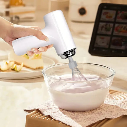 Electric mixer Milk foaming machine Cream mixer 3-speed hand-held egg beater foam machine Kitchen mixing tool