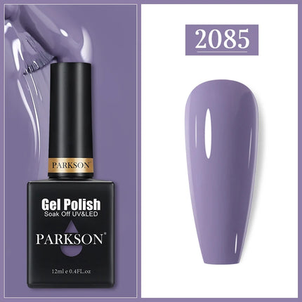 Parkson 12ML Nail Gel Polish HEMA TPO FREE Full Coverage 279 Color Gel Pigment Professional Nail Art Long Lasting Gel Varnish