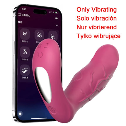APP Control Thursting Panties Vibrator Wearable Vagina Vibrator for Women G-Spot Clitoris Female Masturbation Sex Toy for Women