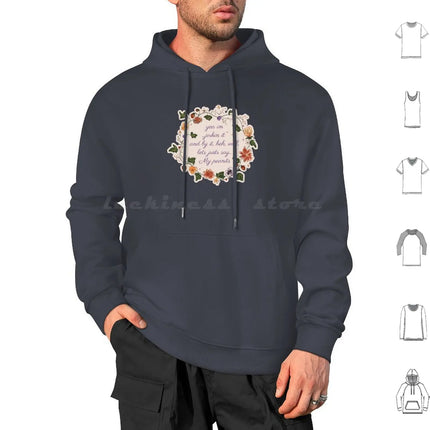 Lets Justr Say...my Peanits Hoodies Long Sleeve Funny Tweet Viral Tweet Straight Up Jorkin It Jorking It Peanits Flower