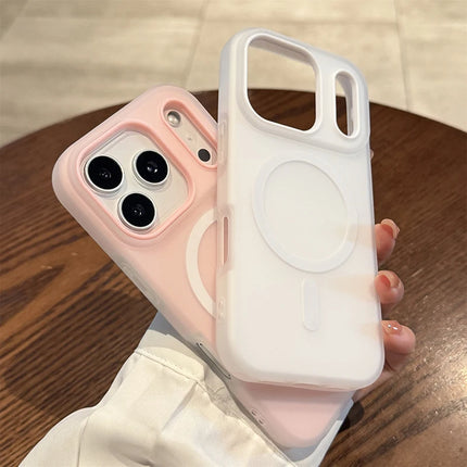 Luxury Candy Color 2 IN 1 Magnetic Case For iPhone 17 Air 16 15 14 13 12 11 Pro Max Plus For Magsafe Wireless Charge Matte Cover