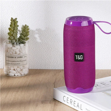 TG106A Audio Bluetooth Heavy Bass Speaker Outdoor Portable Fabric Speaker Mini TF Card Subwoofer AUX USB Stereo Bass Loud Speake