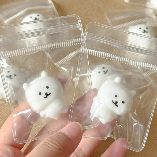 5/10pcs Self-deprecating Bear Pinch Fun Bear Pinch Cute Stress Relieving Toy Small Nose Ga Cute Children's Pocket Toy