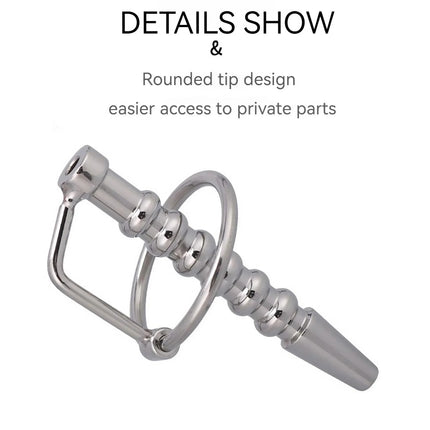 WAKEWAY 4Size Horse Eye Wand Male Urethral Dilator Urine Plug Erotic Toys Penis Ring Sm Insertion Horse Eye Tool