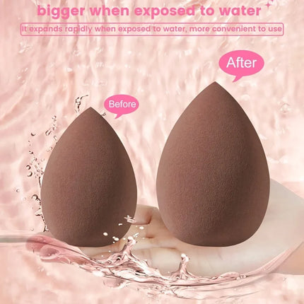 50Pcs Makeup Sponge Powder Puff Beauty Sponge for Make Up Concealer Liquid Foundation Face Cosmetic Puff Makeup Tools