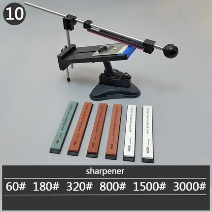 Ruixin Pro Sharpener Professional Kitchen Knife Fix Fixed Anglehigh Quality Stones Sharpening  with Multi Stone Whetstone Grind