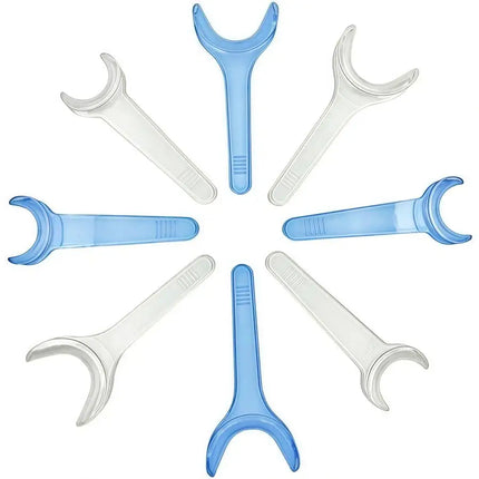4PCS Dental Lip Pressure Retractor T-Shape Intraoral Cheek Orthodontic Teeth Mouth Opener for Photography Autoclavable Dentist