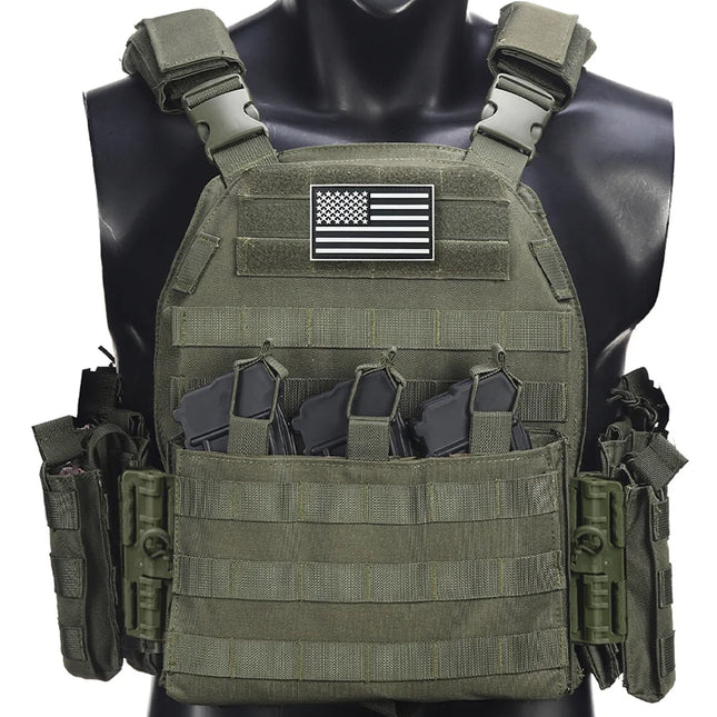 Tactical Hunting Vest - Quick Release Shoulder & Waist System / Gilet de Chasse Tactique - Système à Dégagement Rapide