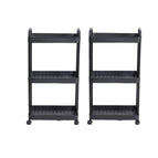 2 Pack 3 Tiers Black