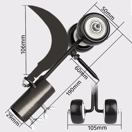 Portable Gap Weeder Grass Trimmer Adjustable Length Weed Weeding Lawn Weed Remover No Need To Bend Down Gardening Mowing Tool