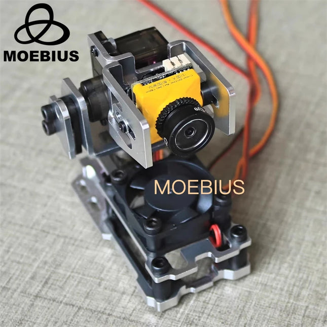 Metal Servos Pan Tilt Bracket Steering Engine Sky End Fpv Head Tracking Dual Axis Pan Tilt Model Camera 2