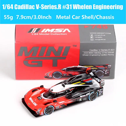 MiniGT 1/64 Scale  Nissan Skyline GTR Racing Z Honda Civic Cadillac V 911 GT3 McLaren Datsun 510 Pickup Truck  Car Model Toy
