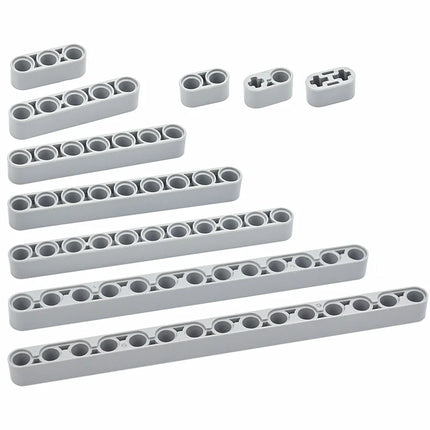 Compatible 32316 60483 Thick Hole Arm Beam Liftarm Set  Technical Creative Parts MOC Brick Car Truck Accessories Building Blocks