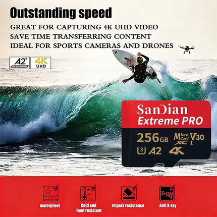 High-Speed Storge SD Card Original Micro TF Cards Class 10 Fast Transfer Memory Card for Phones/Digital Camera/MP3 Player