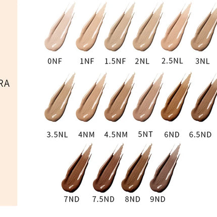 Wheat Color Liquid Foundation European And American Makeup Base Tanning Yellow Black Skin Waterproof White Foundation Cosplay