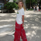1pc-red Pants / S