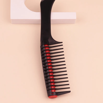 1PC Professional Wide Toothed Comb – Anti-Static Detachable Splicing Roller Comb, Salon Hair Dyeing Tool for Real Hair Wigs