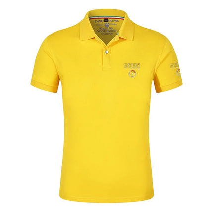 Rock Paper Scissors Table Saw Funny Carpenter Summer Fashion Sports Solid Color Polo Shirts Men Casual Breathable Short Sleeve
