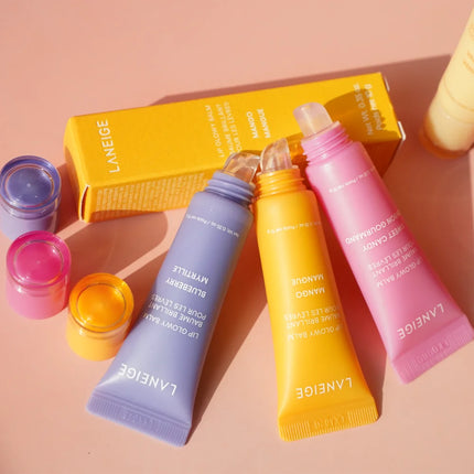 Laneige Lip Sleep Mask Jelly Lip Balm Donut Lip Balm Night Repair Moisturise Treatment 4*8g 3*10g 5*3g Set Hydrate Light Nourish