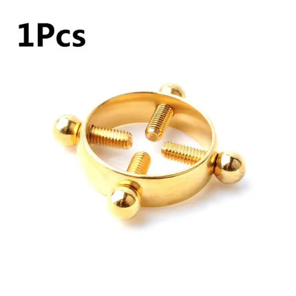 1Pcs Adjustable Stainless Steel Nipple Ring Clip-On Fake Nipple Piercing Jewelry for Women Various Colors Available