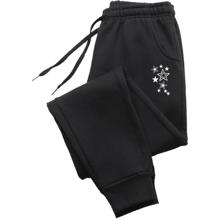 Clothes for Women Stars Print Pant Slacks Woman Clothing White Pants Women's Training Pants Trousers Womens Sweatpants Summer