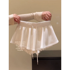 L ( 52.5-57.5kg ) / Jupe blanche