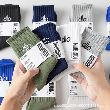 Men's Cotton Basketball Socks - Thick Winter Stockings / Chaussettes de Basketball en Coton pour Hommes - Bas d'Hiver Épais