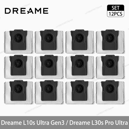 Dreame L10s Ultra Gen3 / L30s Pro Ultra Robot Vacuum Cleaner Accessories Main Side Brush Mop Cloth Hepa Filter Dust Bag Spare
