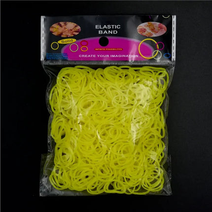 600 Diy Toys Rubber Bands Bracelet for Kids or Hair Craft Loom Bands Refill Rubber Band Make Woven Bracelet DIY Christmas Gift