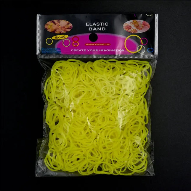 600 Diy Toys Rubber Bands Bracelet for Kids or Hair Craft Loom Bands Refill Rubber Band Make Woven Bracelet DIY Christmas Gift